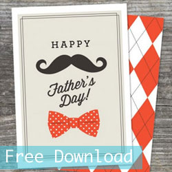 Free fathers day card download