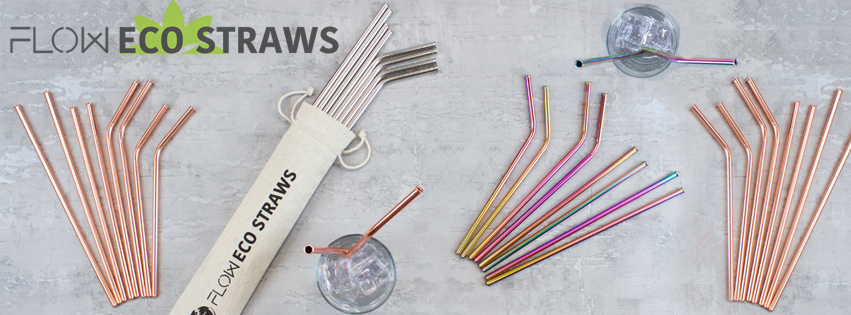 Metal Straws - The benefits of switching to reusable straws - The